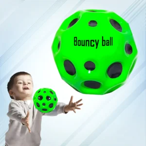 Rubber Super Bouncy Coral Star Anti Stress Ball With Textured Grip (1 Piece)