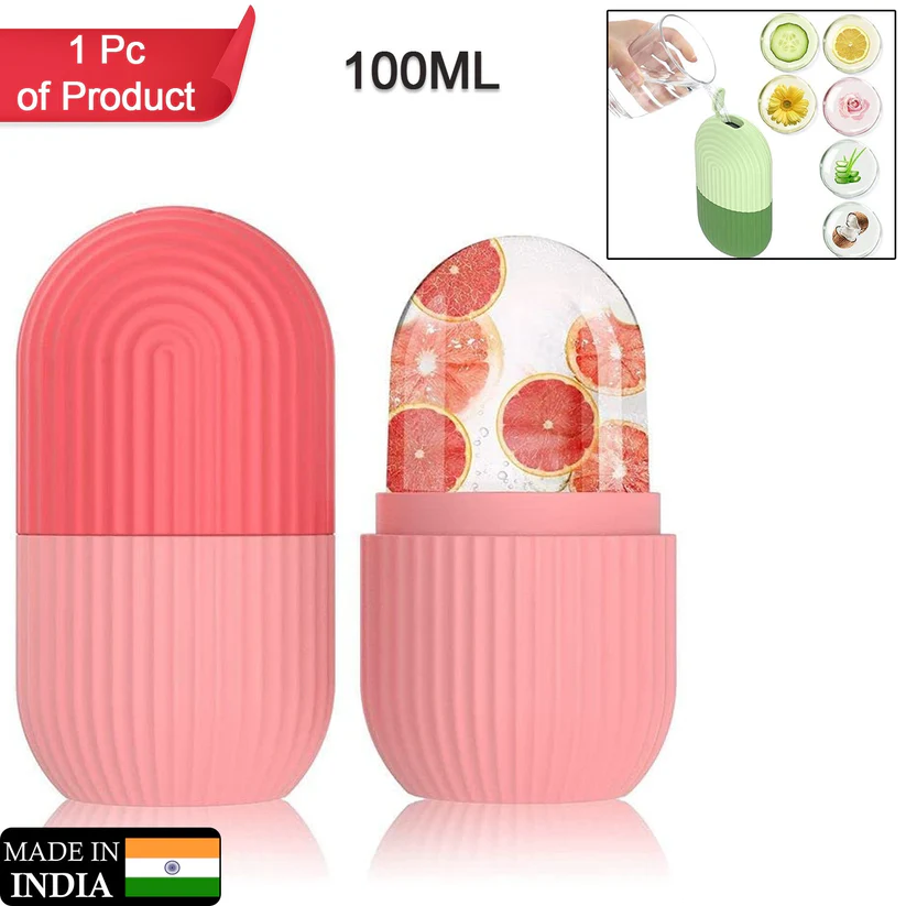 Beauty Ice Roller For Face Massager, Reusable Facial Roller With Eye Treatment