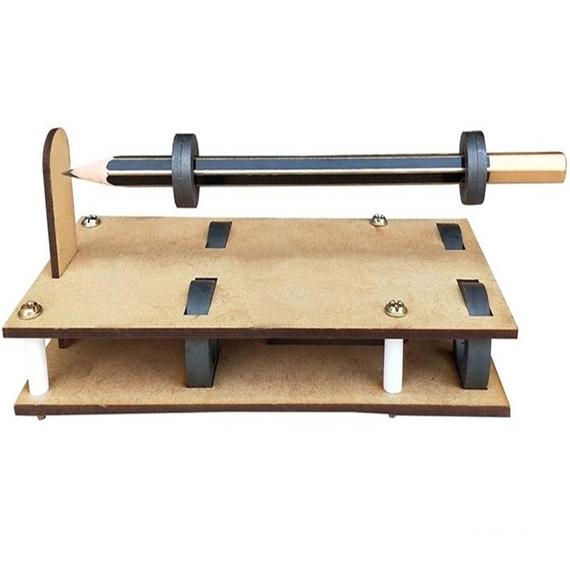 Magnetic Levitation Pencil Experiment – Science Project Working Model Kit - Image 3