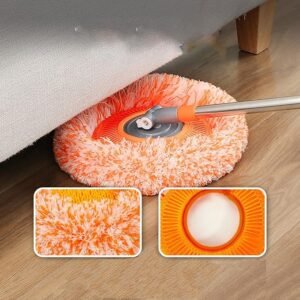 Self Wringing Twist Mop With Rotatable Spin Head, 110 CM Long Handle